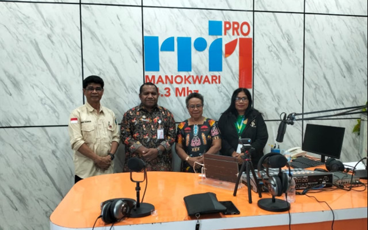 Program Papua Barat Sehat Dibahas di RRI Manokwari, Akses Kesehatan OAP Jadi Sorotan