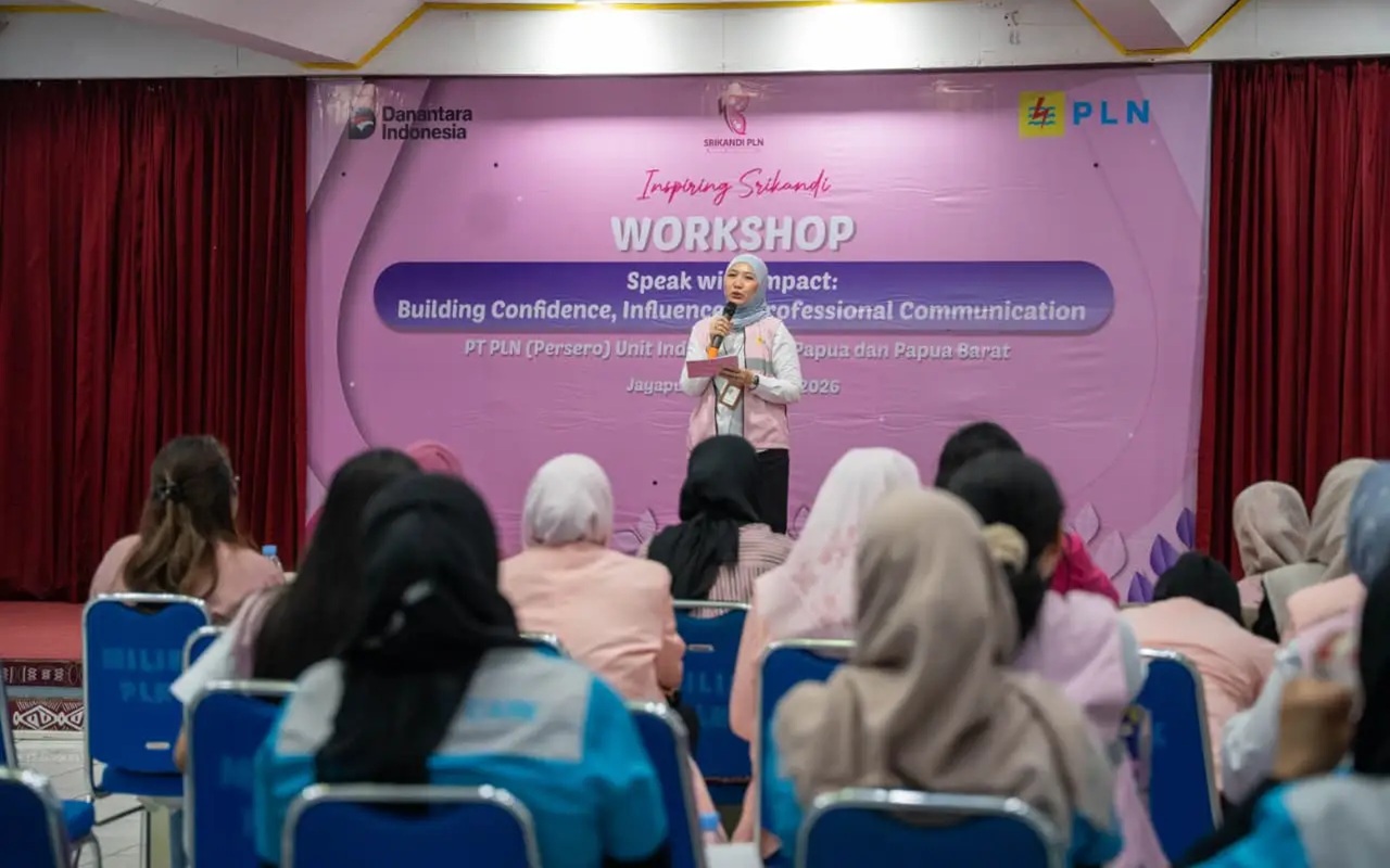 Srikandi PLN Papua dan Papua Barat Asah Kemampuan Komunikasi Profesional Lewat Inspiring Srikandi
