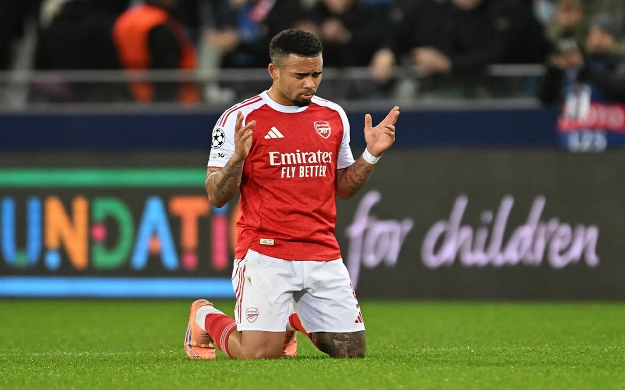 Transfer Gabriel Jesus Memanas! Arsenal Turunkan Harga, AC Milan Langsung Bergerak