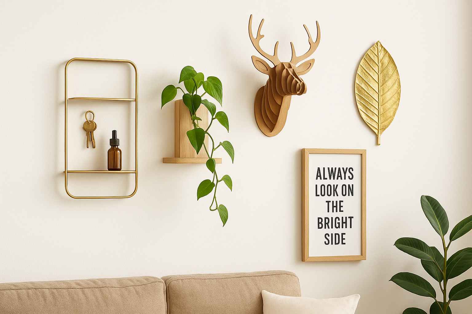 Inspirasi Dekorasi Dinding Minimalis yang Praktis dan Mewah