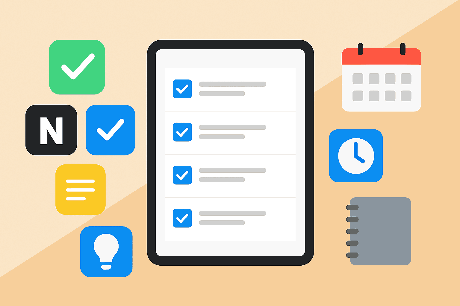 5 Aplikasi Produktivitas Terbaik untuk Organizing & Planning Harian 2025
