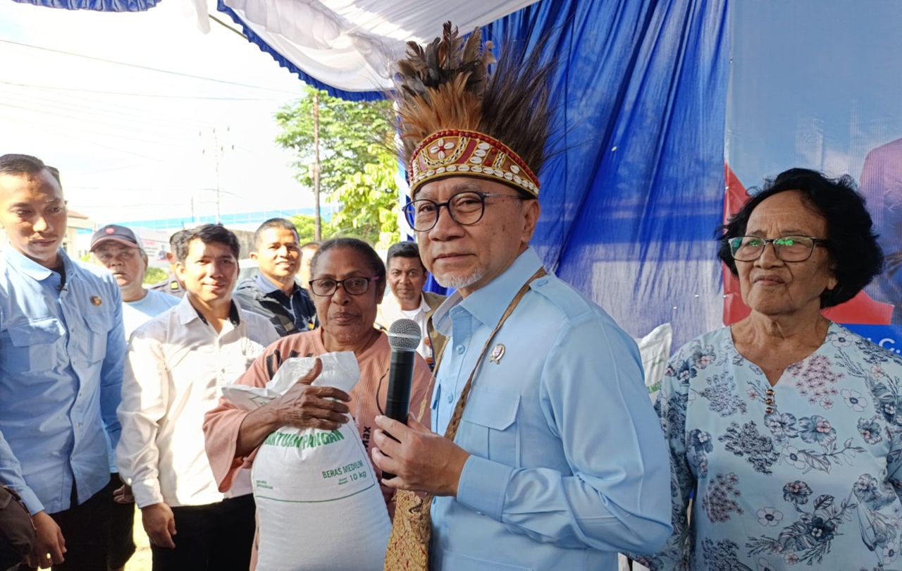 Bapang Beras Disalurkan ke Papua Barat Daya, 69.810 Keluarga Terima Bantuan