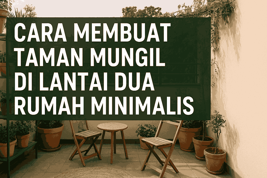 Tips Bikin Taman Hijau Cantik di Balkon Rumah Minimalis