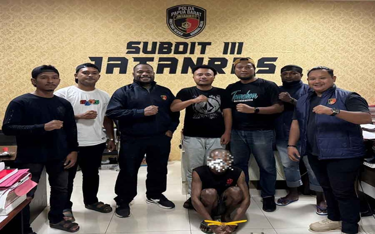 Tim Jatanras Polda Papua Barat Ringkus Terduga Pelaku Curanmor, Modus Kunci T Terbongkar