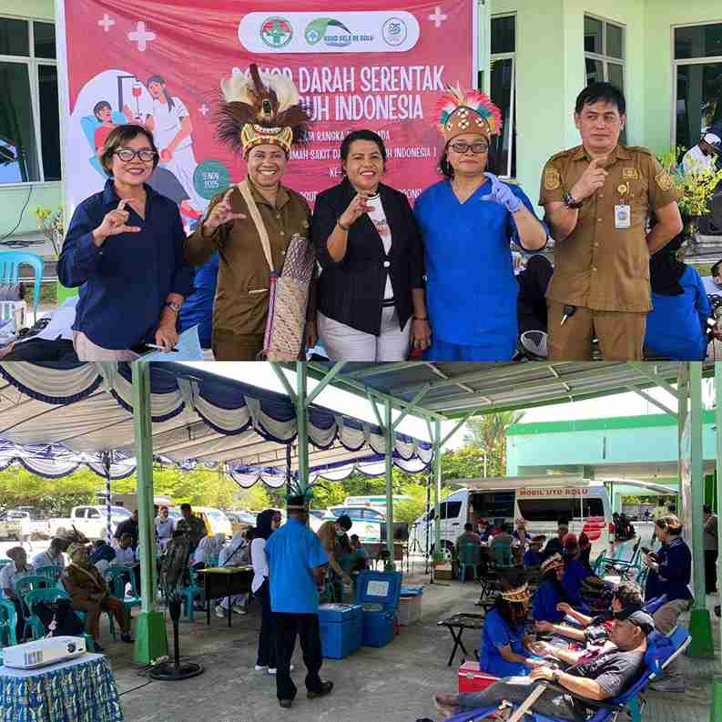 Aksi Kemanusiaan RSUD Sele Be Solu Sorong di HUT ARSADA ke-25