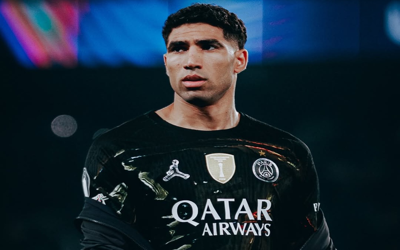 Cedera Hamstring Hakimi, PSG Dipaksa Ubah Strategi Hadapi Bayern