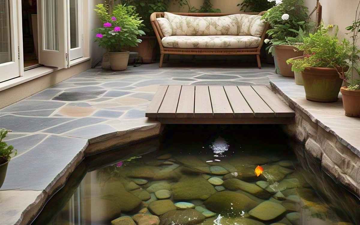 Inspirasi Kolam Ikan Minimalis di Teras, Bikin Rumah Lebih Hidup