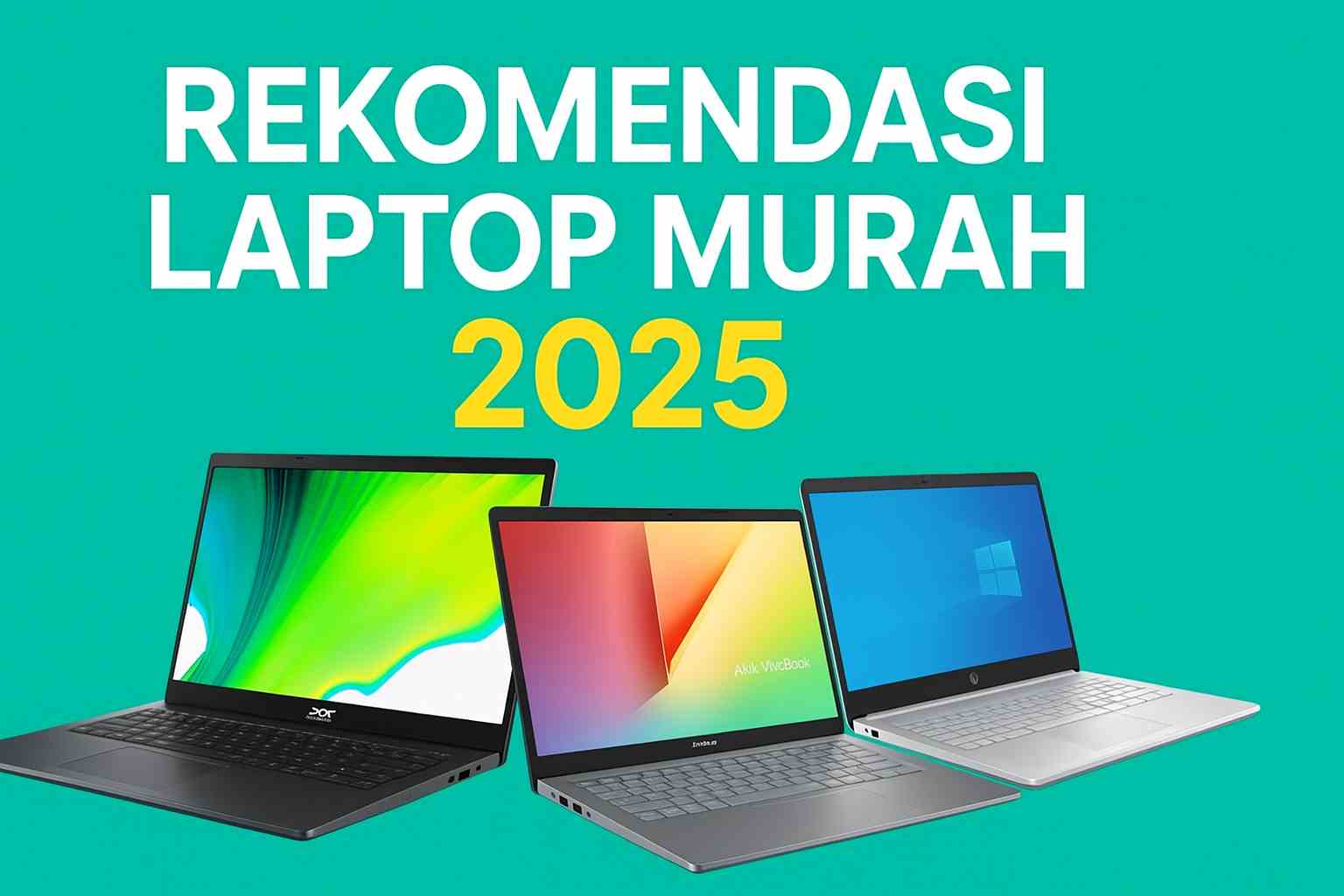 Laptop Murah dengan Spek Mantap: Nggak Bikin Kantong Bolong