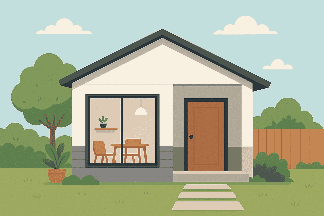 Inspirasi Desain Rumah Minimalis Tipe 21 yang Nyaman untuk Pasangan Muda