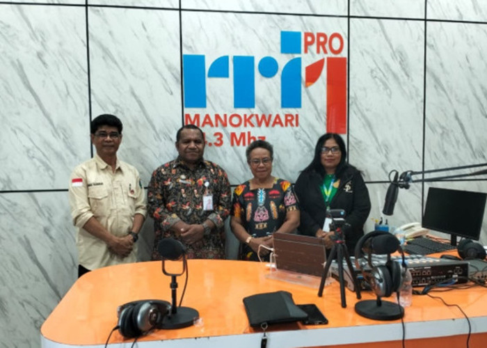 Program Papua Barat Sehat Dibahas di RRI Manokwari, Akses Kesehatan OAP Jadi Sorotan