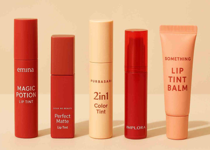 Rekomendasi Lip Tint Lokal di Bawah 50 Ribu yang Bikin Bibir Segar Natural!