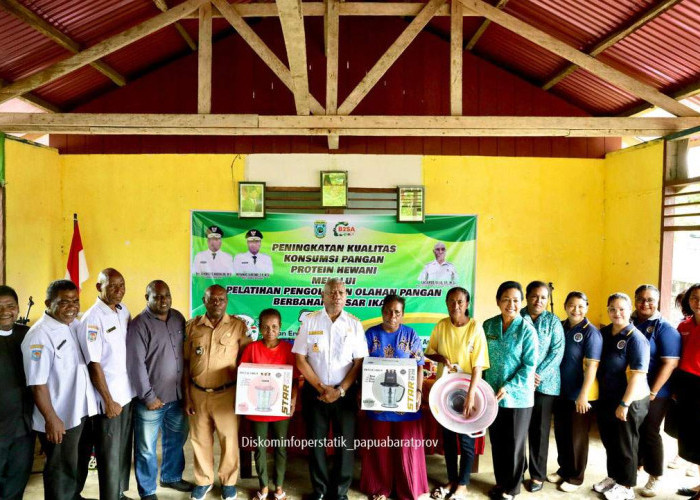Pelatihan Olahan Ikan di Manokwari Utara, Dorong Kreativitas dan Peningkatan Konsumsi Protein Hewani