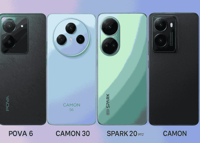 Rekomendasi HP Tecno Terbaru 2025, Cocok Buat Pecinta Foto & Konten
