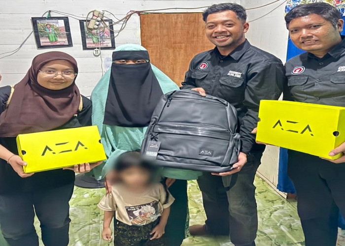 Kisah Mandala Rizky Syahputra Sentuh Hati, Brand AZA Berikan Bantuan untuk Keluarga