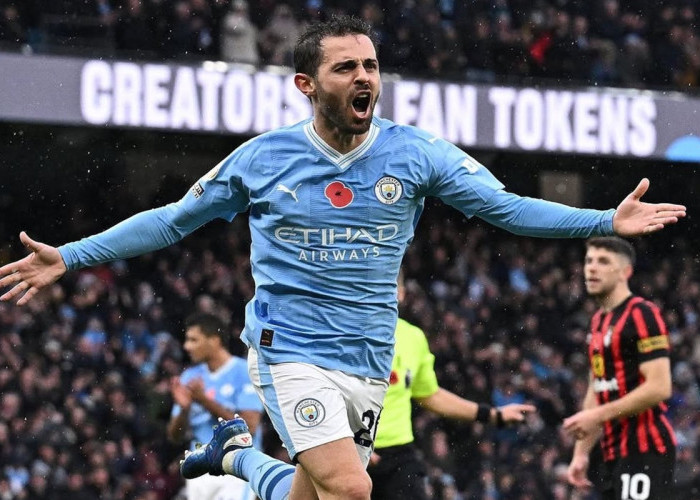 Bernardo Silva Pecahkan Rekor, Manchester City Salip Arsenal di Puncak Premier League