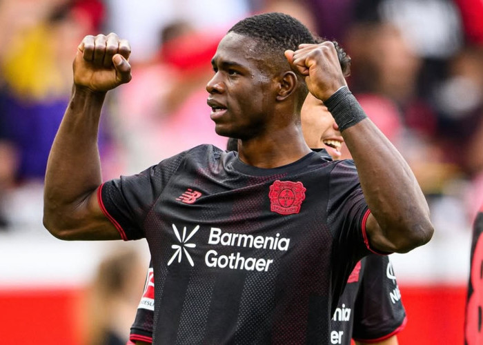 Barcelona Masuk Perburuan Striker Muda Leverkusen Christian Kofane, Siap Tantang Klub Liga Inggris
