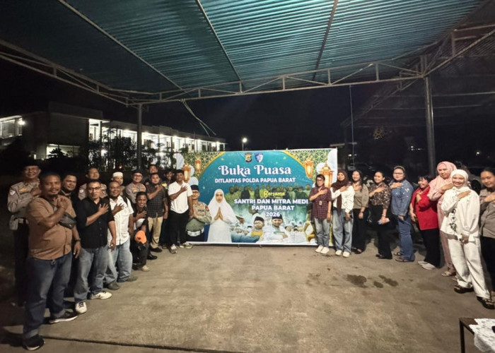 Polda Papua Barat Bangun Sinergi dengan Santri dan Insan Pers