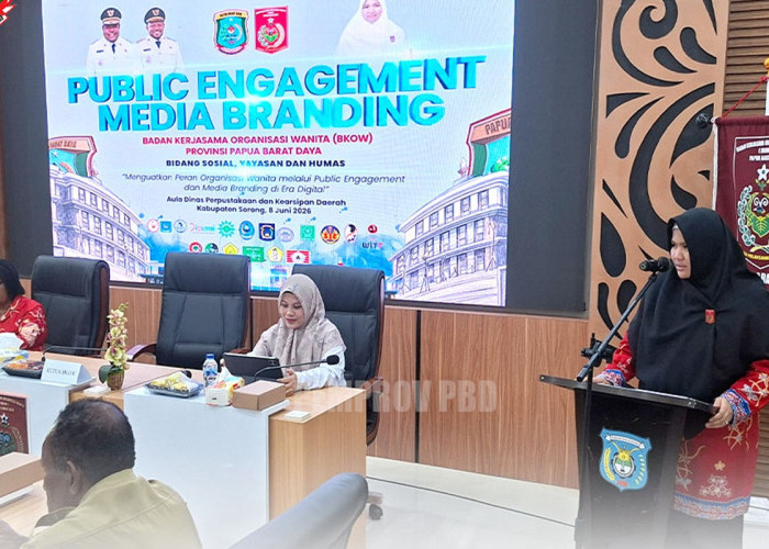BKOW Papua Barat Daya Perkuat Peran Organisasi Perempuan Lewat Pelatihan Public Engagement