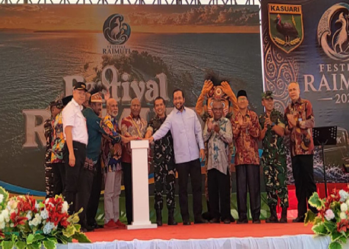 191 Tim Ramaikan Festival Raimuti 2026, Gubernur Papua Barat Dorong Pariwisata Berkelanjutan