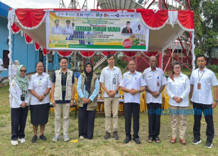 Pemprov Papua Barat Dukung Bazar Gerakan Pangan Murah Jelang Idul Fitri 1447 H
