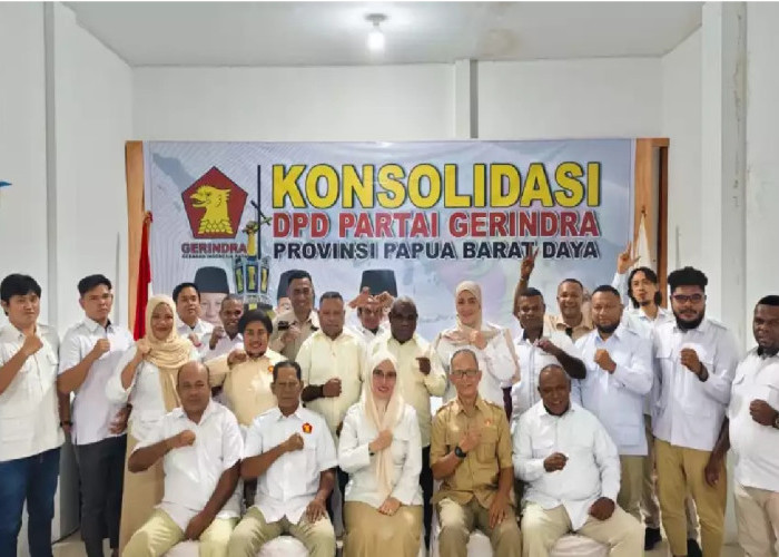 Gerindra Papua Barat Daya Siapkan Strategi Besar, Target Menang di Pemilu dan Pilkada 2029