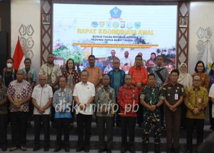 Papua Barat Perkuat Reforma Agraria, Gubernur Dominggus Mandacan Soroti Tanah Adat sebagai Warisan Leluhur