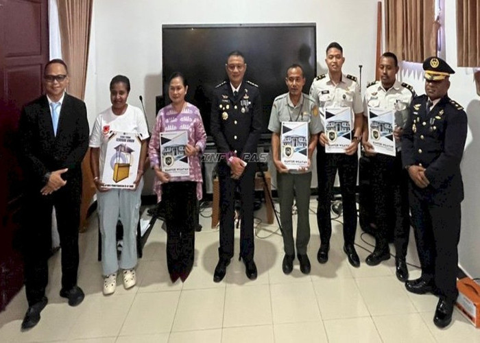 Ditjenpas Papua Barat Beri Penghargaan Mitra Strategis di Hari Bakti Pemasyarakatan ke-62