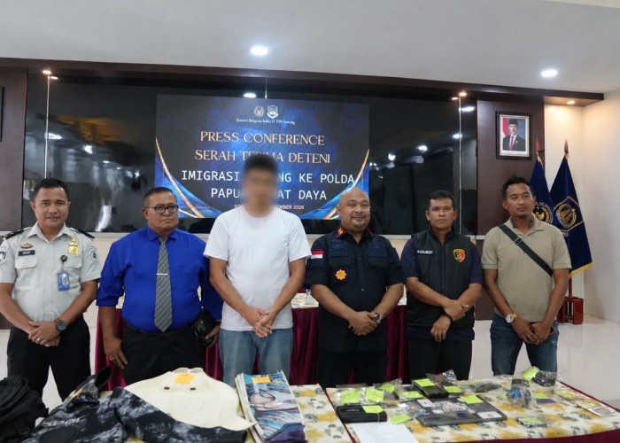 WN Tiongkok WS Diserahkan ke Polda Papua Barat Daya, Dugaan Perburuan Penyu di Raja Ampat Diproses Hukum