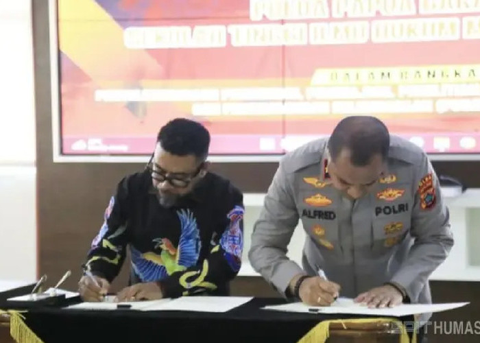 Polda Papua Barat Gandeng STIH Manokwari Kembangkan Pusat Studi Kepolisian