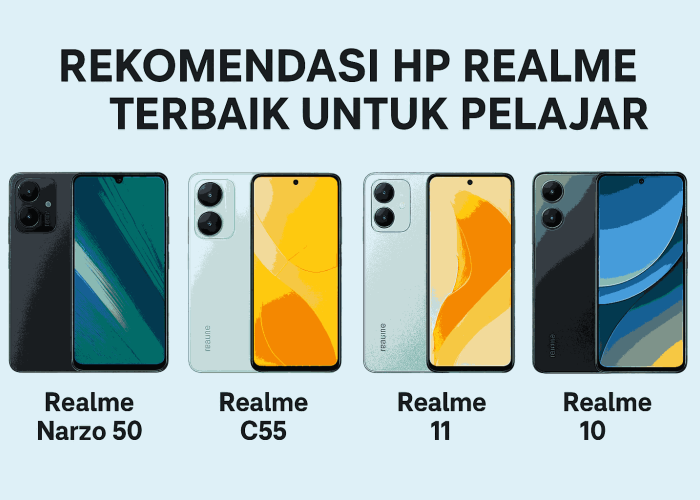 Realme Terbaik 2025 untuk Belajar Online dan Produktivitas