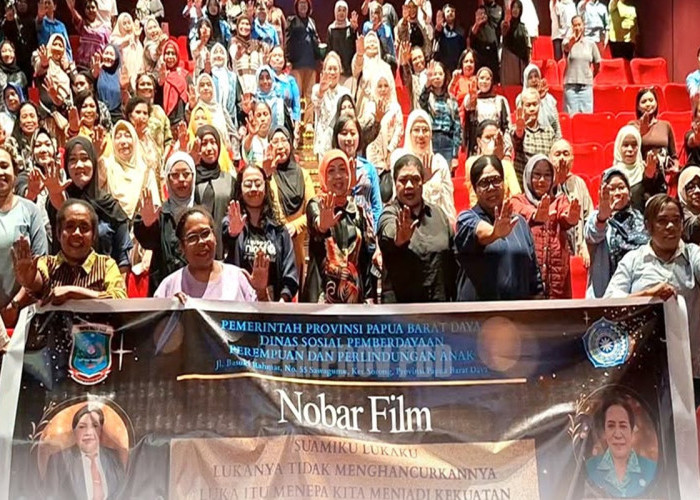 Film 'Suamiku Lukaku' Jadi Media Edukasi, Dinas Sosial Papua Barat Daya Ajak Masyarakat Lawan KDRT
