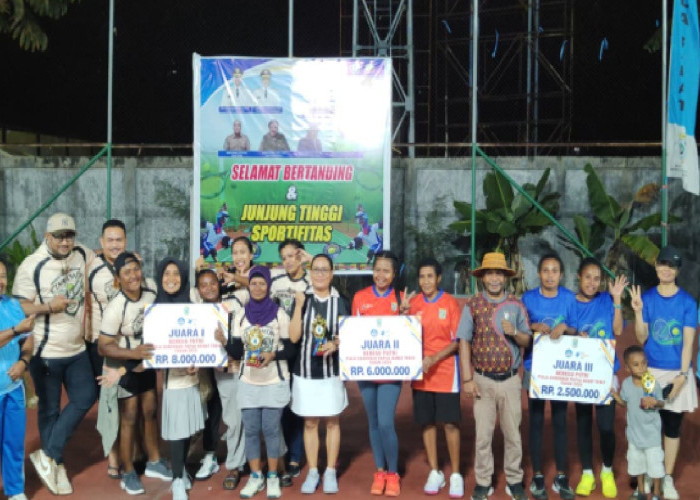 Turnamen Tenis Piala Gubernur Papua Barat 2026 Resmi Berakhir, Ini Daftar Juara Lengkapnya
