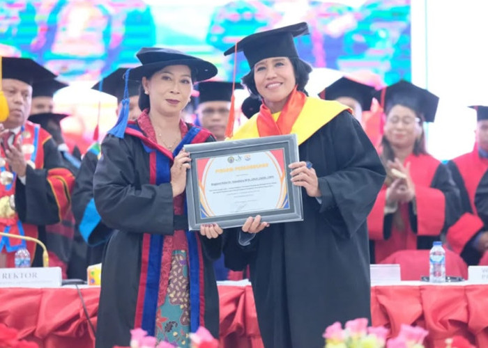 Wakapolda Papua Barat Hadiri Wisuda Universitas Caritas Indonesia, Pesan Tegas untuk Para Lulusan!