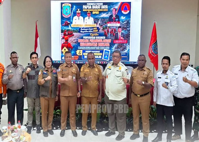 BPBD Papua Barat Daya Susun RPKB dan Rencana Kontigensi Banjir untuk Perkuat Mitigasi Bencana