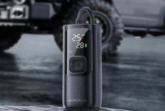 Honor Life Air Pump Lite, Pompa Ban Portable Ringkas dengan Layar Digital dan USB-C